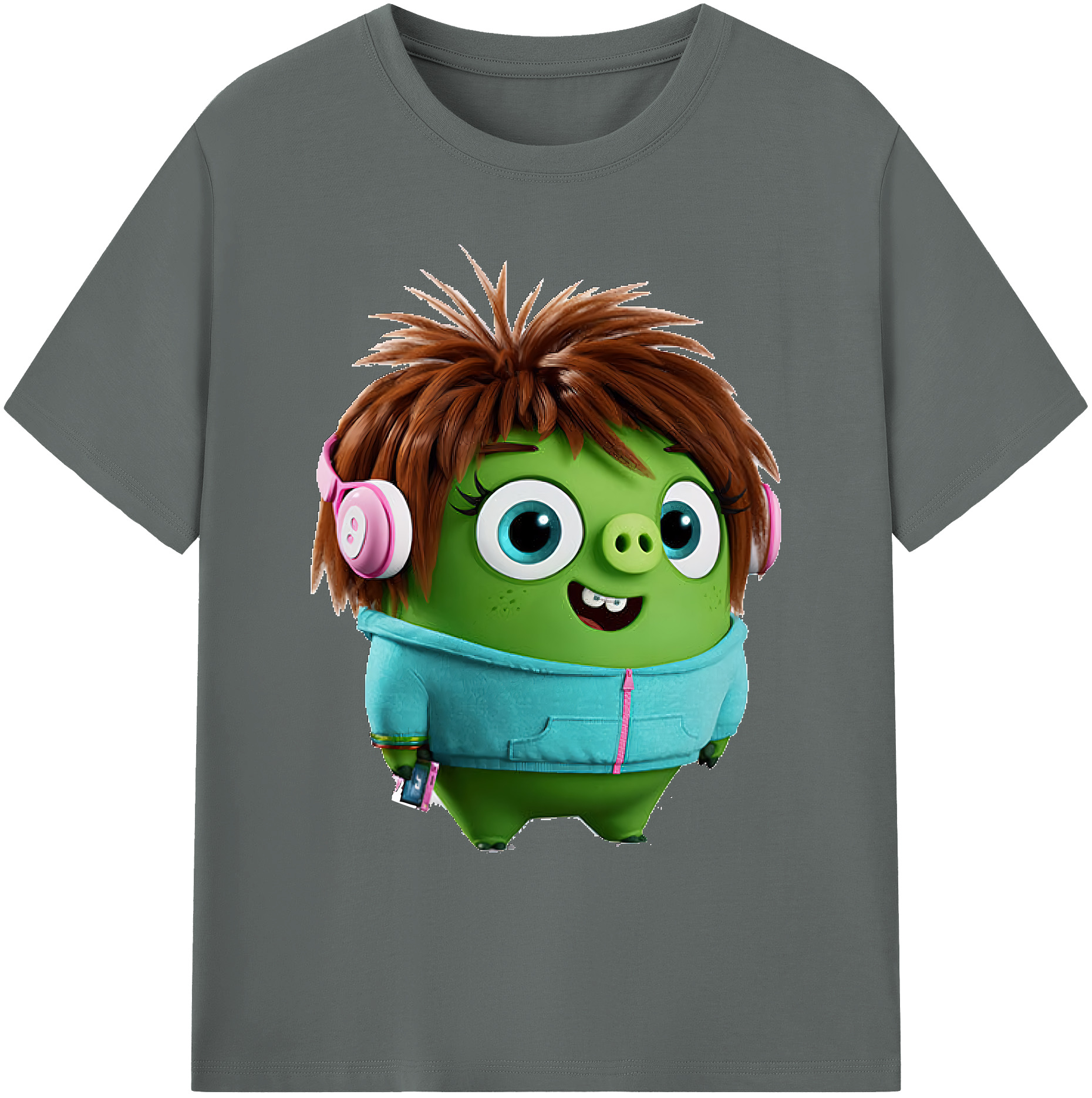 （画像用） Angry Birds アングリーバード 綿100％ メンズ半袖Tシャツ｜肌触りやわらか＆通気性